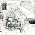 03-Cambodge-Apsara-verte-sur-carte-marine
