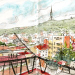 Barcelona balcó Lupe