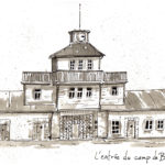 Buchenwald, entrée du camp