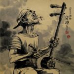 Le-joueur-d’erhu-viole-à-deux-cordes-Chant-de-Liangzhu-2014-©-Li-Kunwu_-Est-Ouest-371b-1006x1024