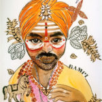 Magic_baba_-_Hampi-_aquarelle